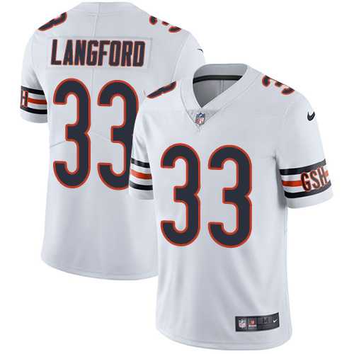 Nike Chicago Bears #33 Jeremy Langford White NFL Vapor Untouchable Limited Jersey,We sell and wholesale Nike Chicago Bears #33 Jeremy Langford White NFL Vapor Untouchable Limited Jersey on line form chian!